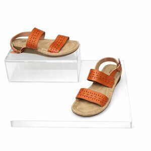 EARTH SPIRIT Orange Sandals Size 11